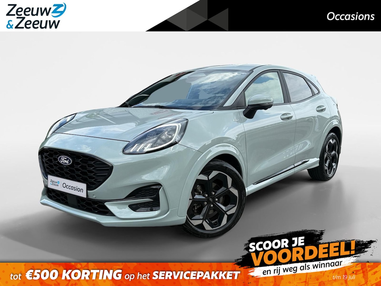 Ford Puma - 1.0 EcoBoost Hybrid ST-Line X Automaat | NL Auto | Winterpack | Driver assistancepack | Ad - AutoWereld.nl