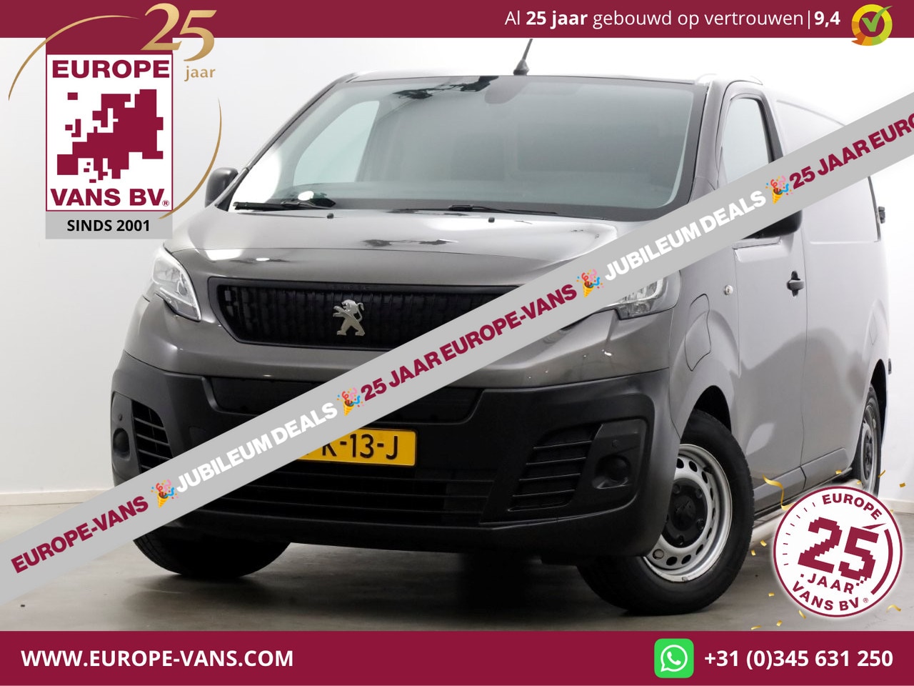 Peugeot e-Expert - L2H1 Standard Premium 75 kWh 100% Elektrisch Snellader WLTP 315km SOH 89% 04-2022 - AutoWereld.nl