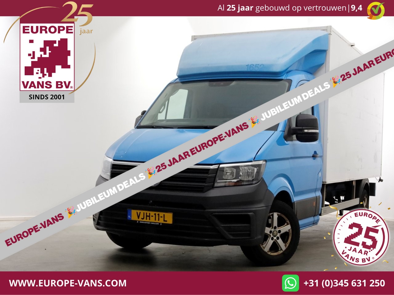 Volkswagen Crafter - 35 2.0 TDI E6 Bakwagen met achterdeuren 2-Persoons 02-2021 - AutoWereld.nl