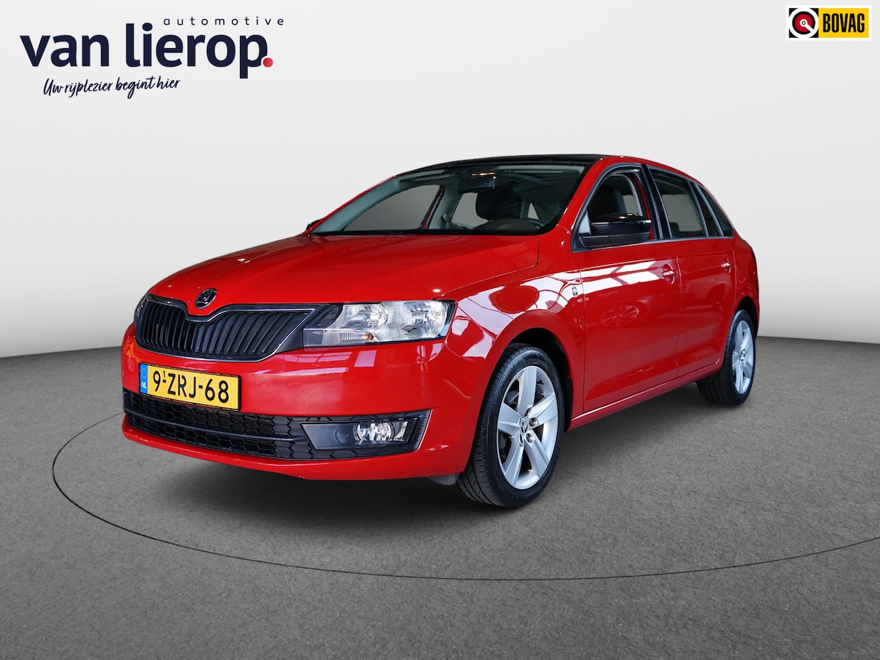 Skoda Rapid Spaceback - 1.2 TSI Greentech Style Edition|PANO|NAVI|CRUISE - AutoWereld.nl