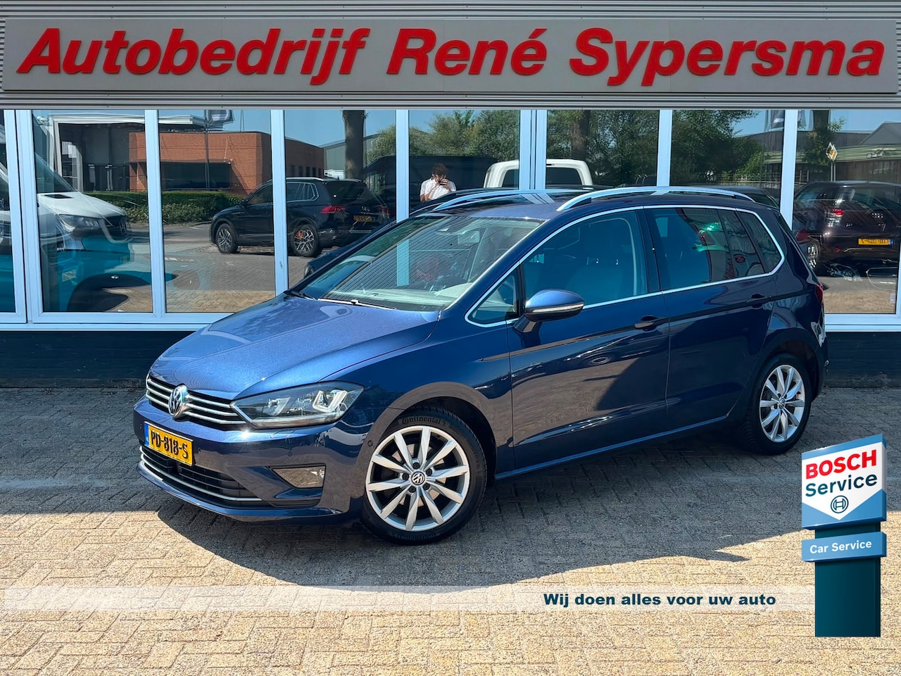 Volkswagen Golf Sportsvan - 1.4 TSI Connected Series | Automaat | Sfeerverlichting | Stoelverwarming | Adaptieve Cruis - AutoWereld.nl