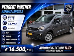 Peugeot Partner - 1.5 BlueHDI Asphalt Long L2 | 2X SD | LM | Camera | PDC | StoelVW | Orig. NL | NAP |