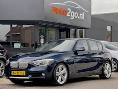 BMW 1-serie - 116i UPGRADE EDITION 136PK LEDER NAVI AIRCO LED LMV PDC