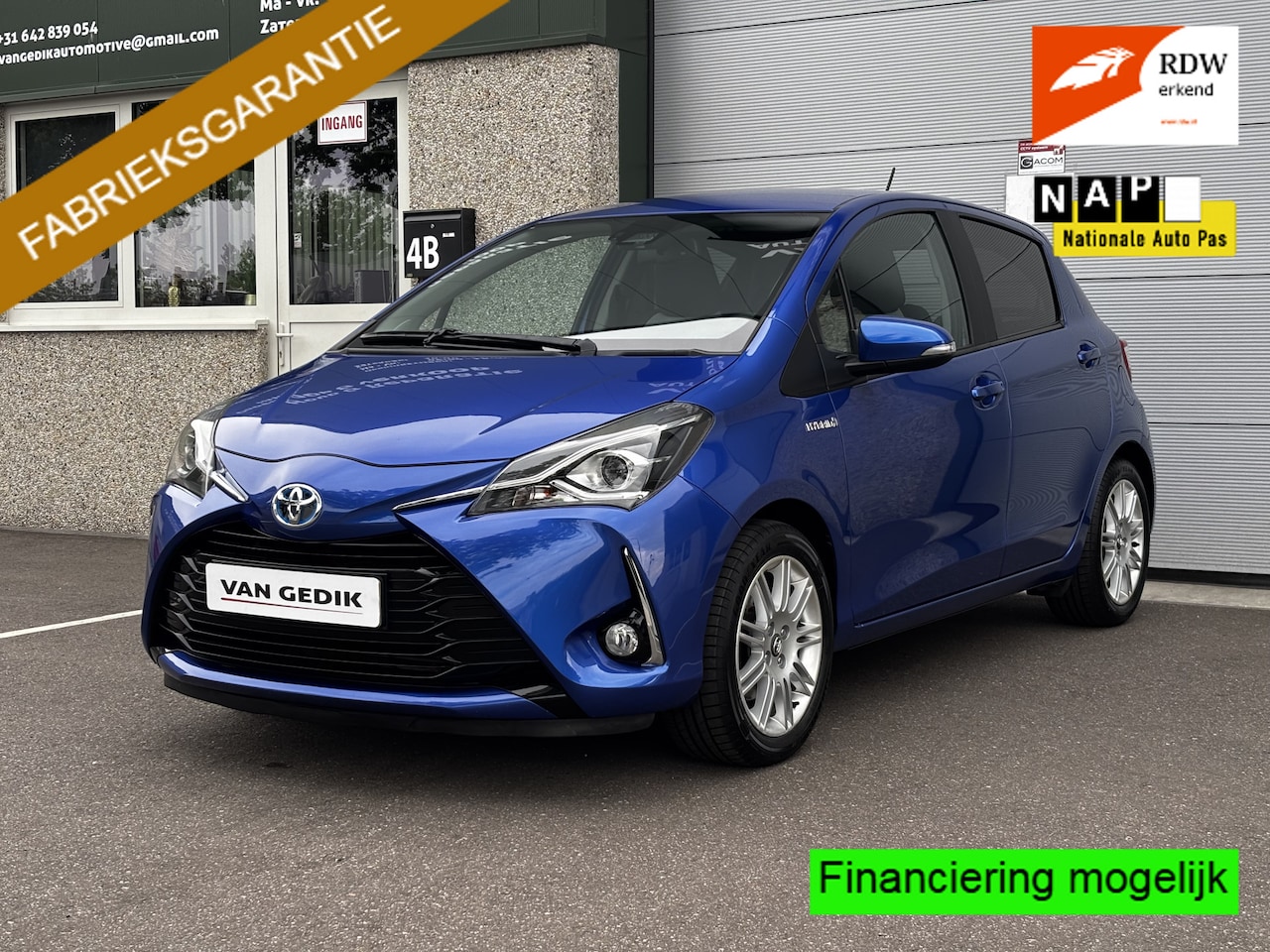 Toyota Yaris - 1.5 Hybrid Dynamic Carplay Navi Keyless Camera Cruise Nap - AutoWereld.nl