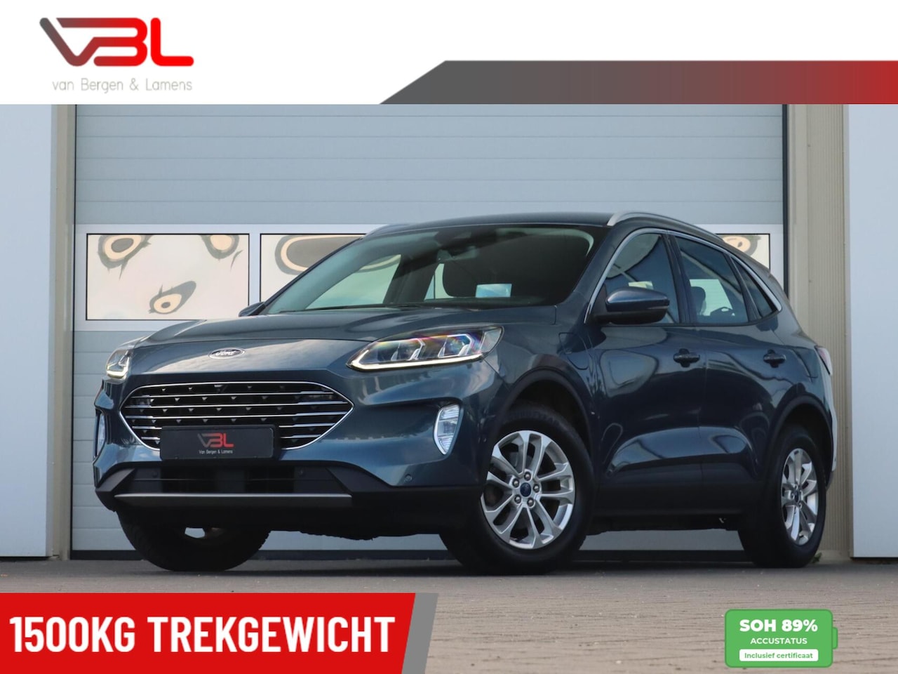 Ford Kuga - 2.5 PHEV Titanium | SOH 89% | Elek. wegklapbare trekhaak - AutoWereld.nl