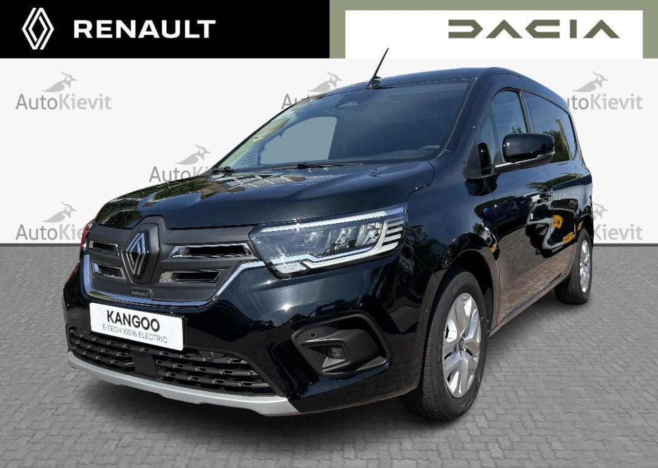 Renault Kangoo E-Tech - Extra L1 44 kWh - Laadvloer en zijwandbekleding - Alarm - Trekhaak - AutoWereld.nl