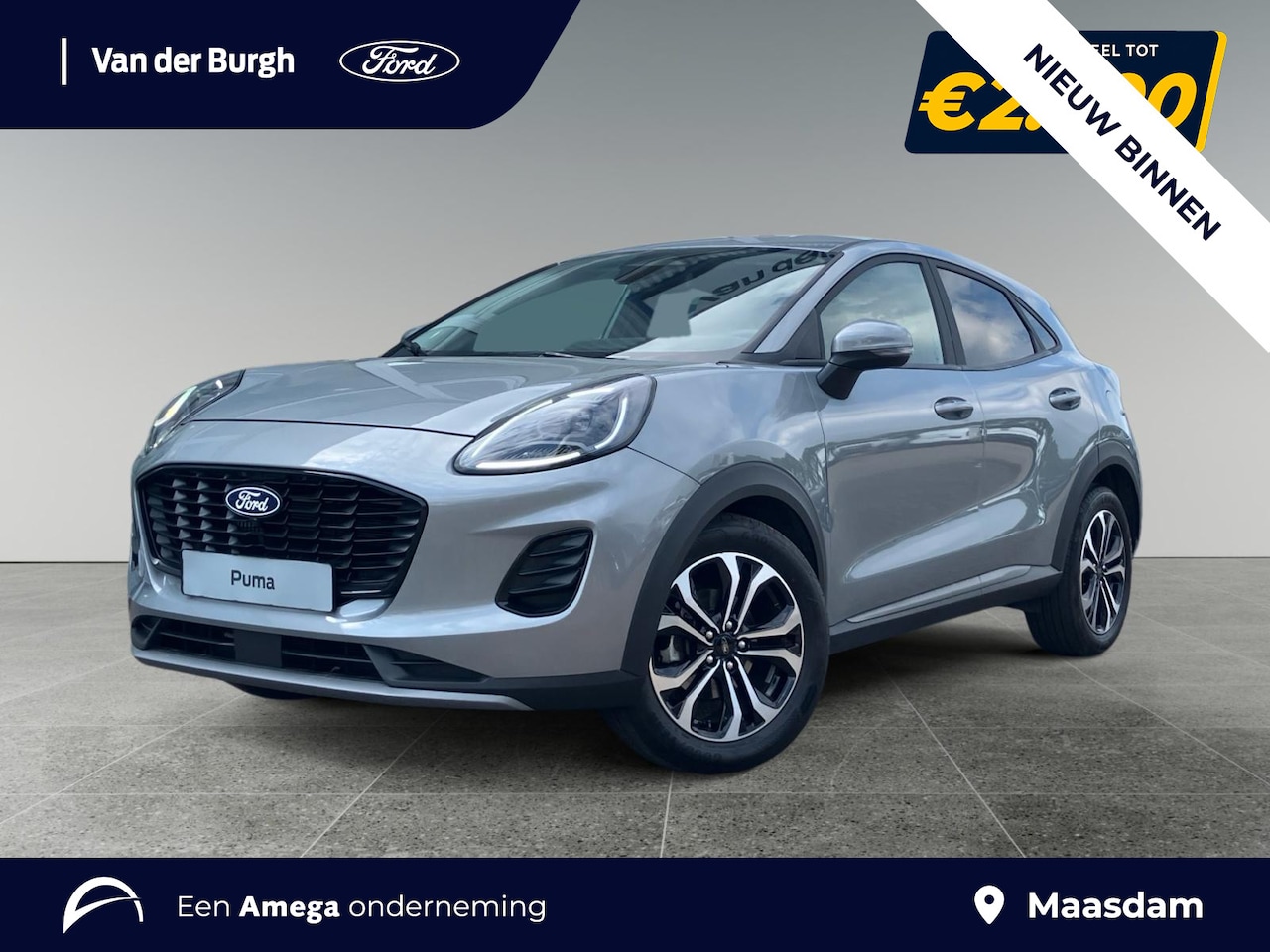 Ford Puma - Titanium 1.0 EcoBoost Hybrid 125pk Achteruitrijcamera - SYNC4 - AutoWereld.nl