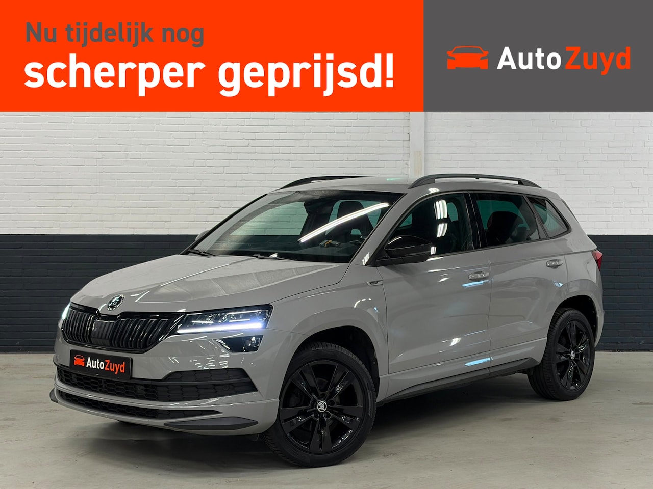 Skoda Karoq - 1.5 TSI ACT Sportline Business Automaat Virtual / Navi / Clima / Camera / Stoelverwarming - AutoWereld.nl