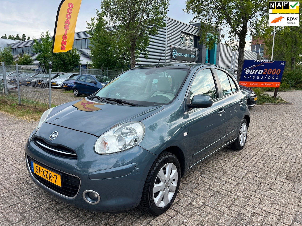 Nissan Micra - 1.2 DIG-S Tekna - KEYLESS - PANORAMA ! - AutoWereld.nl