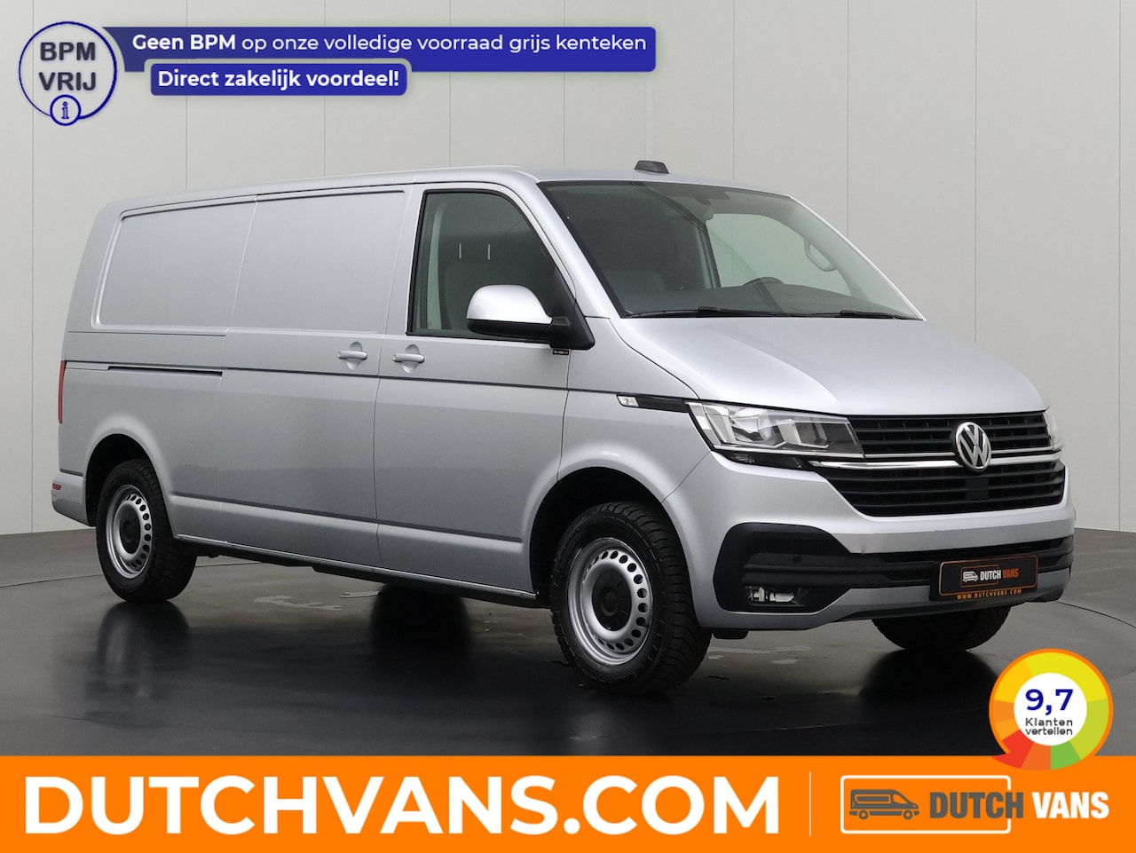 Volkswagen Transporter - 2.0TDi 150PK Lang Business | 2xSchuifdeur | NAvigatie | Multimedia | Airco | Cruise - AutoWereld.nl