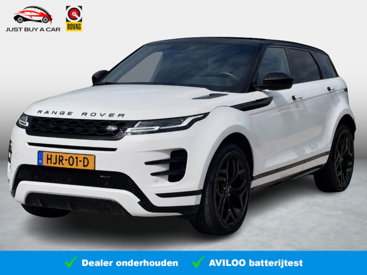 Land Rover Range Rover Evoque - 1.5 P300e PHEV AWD Dynamic Black Edition SoH 93,6% / Dealeronderhouden / Exterieur-Pakket - AutoWereld.nl