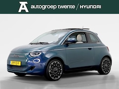 Fiat 500 - La Prima 42 kWh | Elek. pano | Creme leder | Stoelverwarming