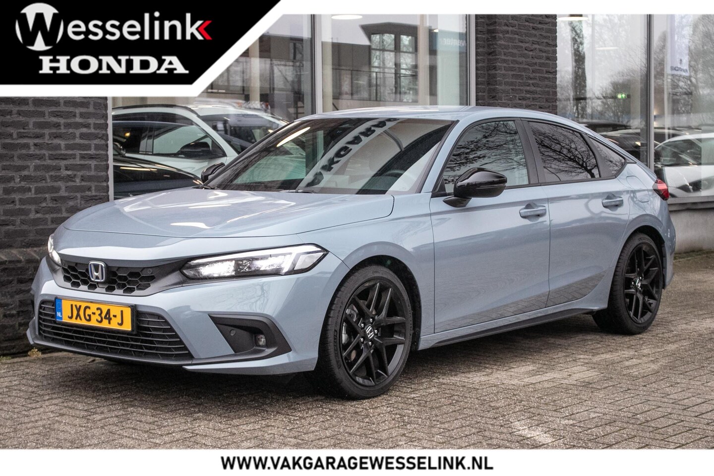 Honda Civic - 2.0 e:HEV Sport | Honda Sensing | Apple cp/Android auto - AutoWereld.nl