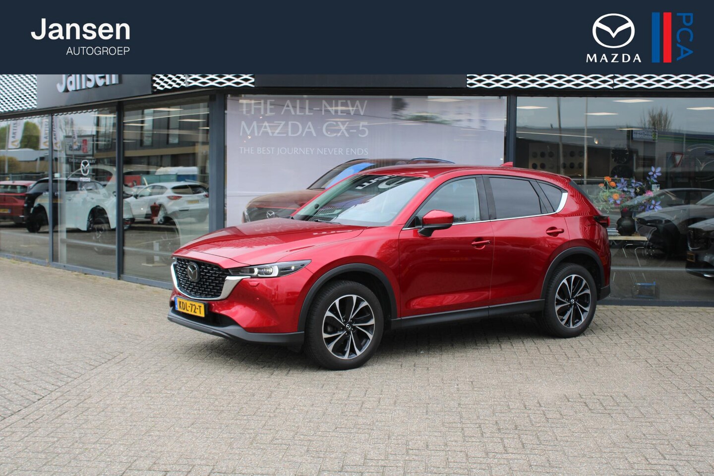 Mazda CX-5 - 2.5 SkyActiv-G 194 Luxury-Line , Automaat, 360 Camera, Bose, Stoel/Stuurverwarming, Adap.C - AutoWereld.nl