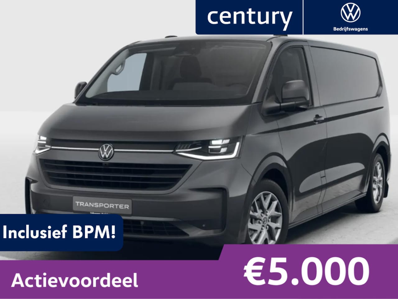 Volkswagen Transporter - Bedrijfswagens Bulli L2 2.0 TDI 110 kW (150 pk) EU6 3500 mm 8 ver - AutoWereld.nl