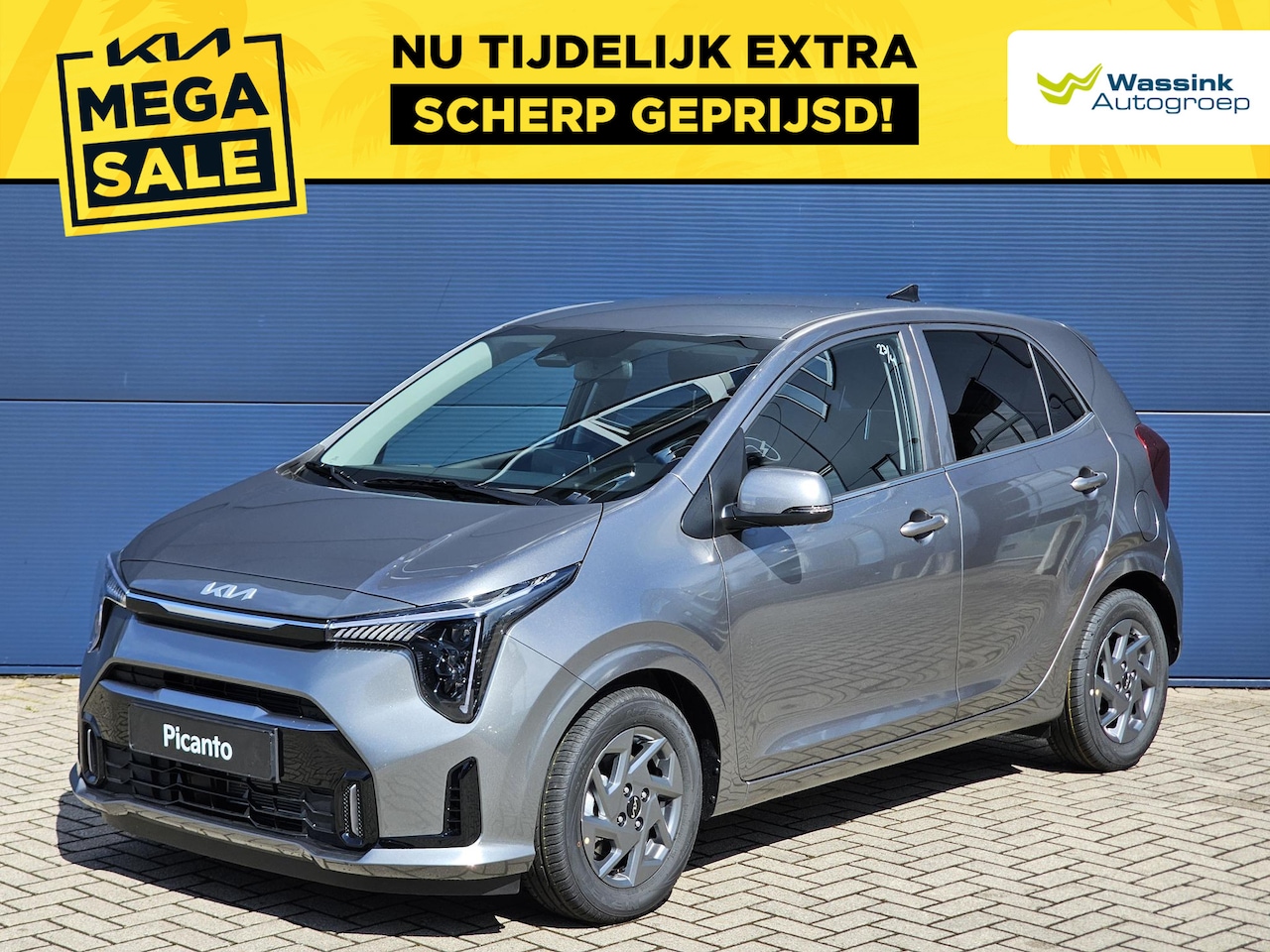 Kia Picanto - 1.0 GDi DynamicLine | CARPLAY | NAVI | CAMERA | AIRCO - AutoWereld.nl