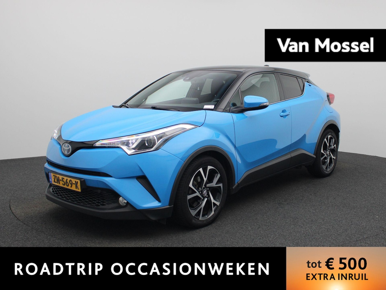 Toyota C-HR - 1.8 Hybrid Dynamic | Automaat | Cruise Control | Stoelverwarming | Camera | Trekhaak | - AutoWereld.nl