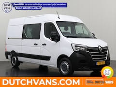 Renault Master - 2.3DCi 150PK L2H2 Dubbele Cabine | 7-Persoons | Multimedia | Airco | Cruise | Betimmering