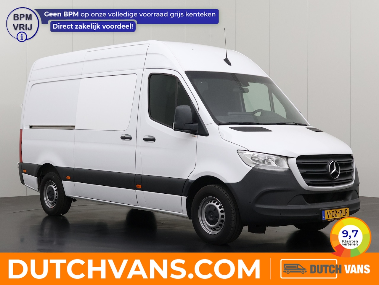 Mercedes-Benz Sprinter - 317CDi Automaat L2H2 | Navigatie | Camera | Airco | Cruise | 3-Zits - AutoWereld.nl