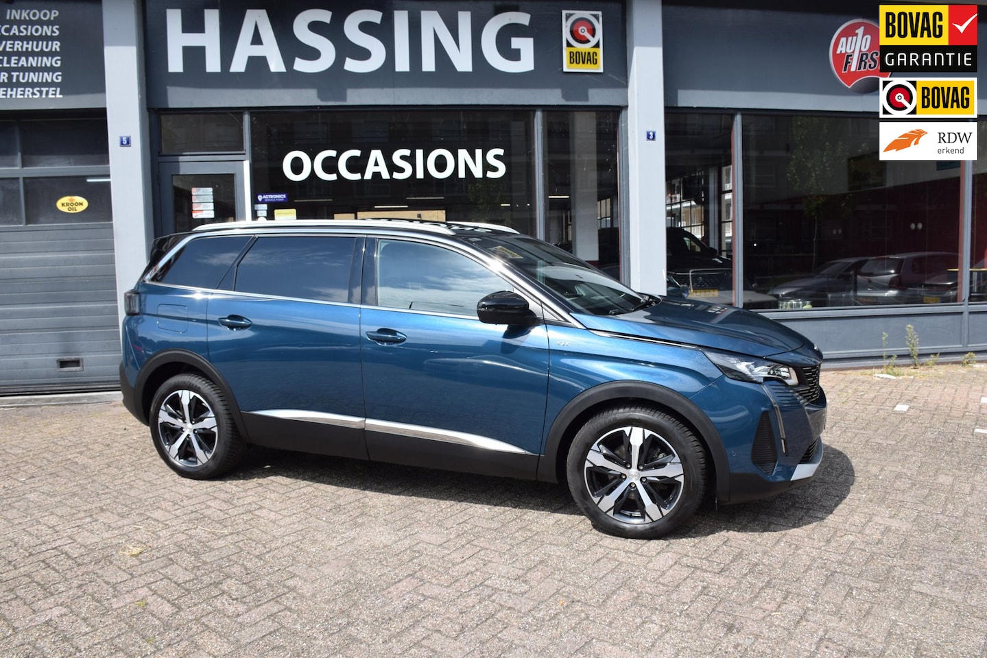 Peugeot 5008 - 1.2 PureTech GT-Line 1.2 PureTech GT-Line , Led ,Pano dak, Lederen sp. stoelen, Adaptive cruise contr., Afn. tr - AutoWereld.nl