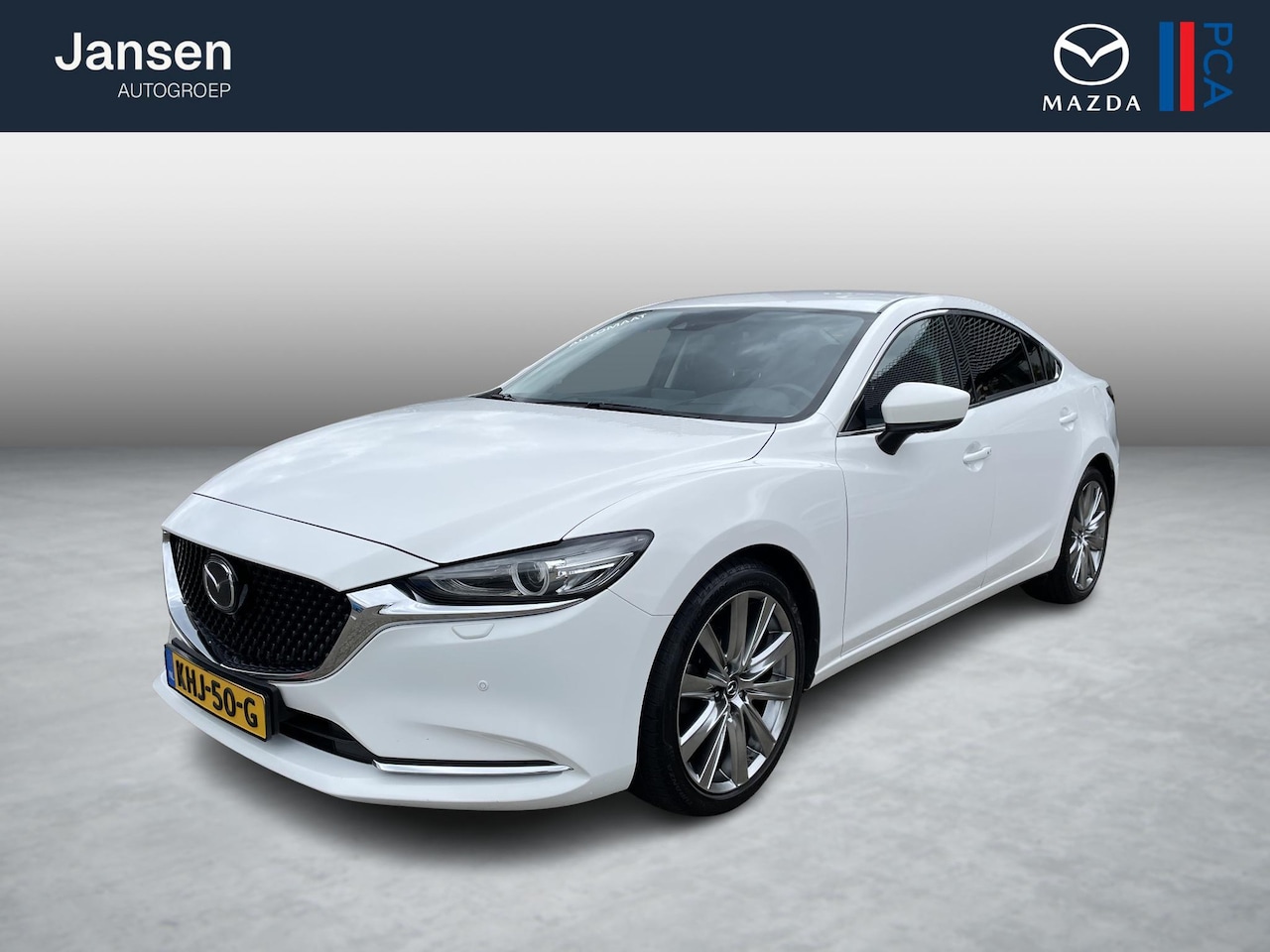 Mazda 6 - Sedan 2.5 SkyActiv-G 194 Luxury-Line , Automaat, Adap.Cruise, 360 Camera, LMV 19 Inch, Bos - AutoWereld.nl