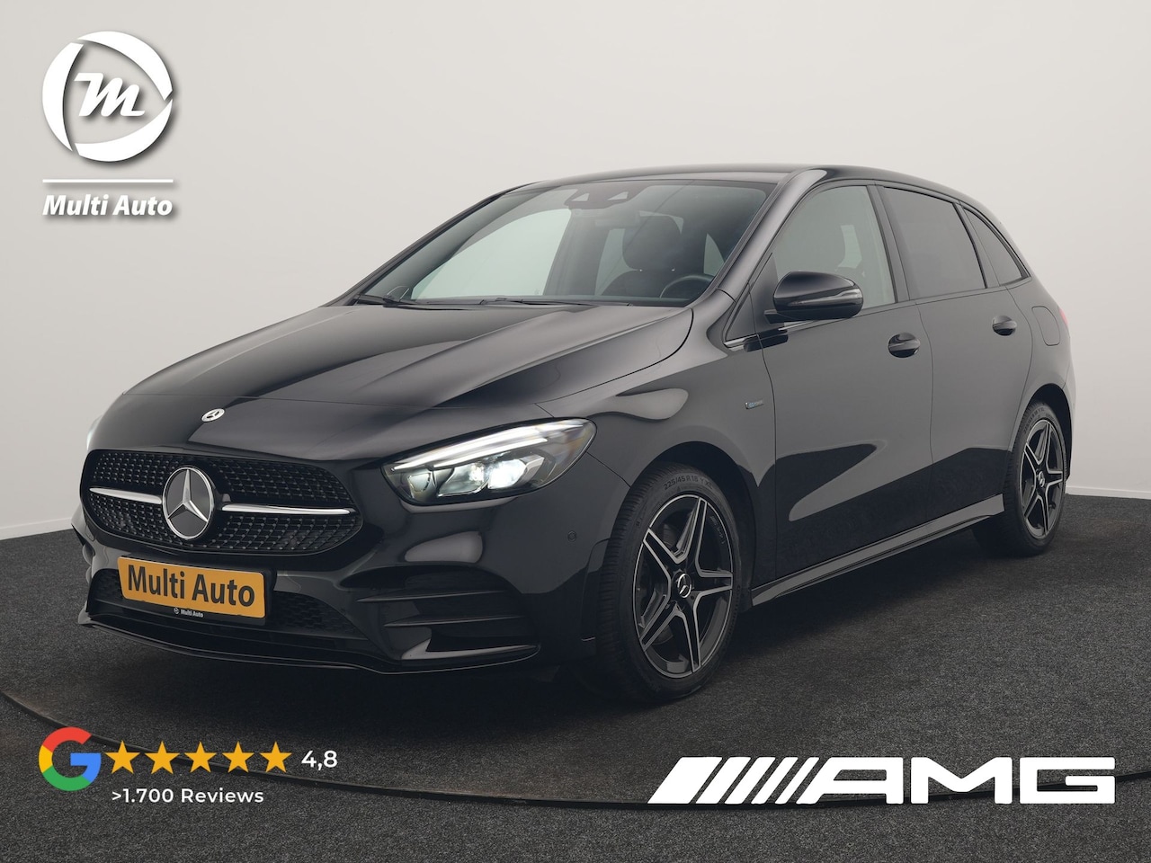 Mercedes-Benz B-klasse - 250 e Business Solution AMG Limited PHEV 218pk Dealer O.H. | Burmester Audio | Alcantara S - AutoWereld.nl