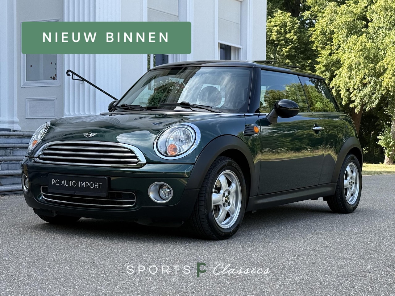 MINI 3-Deurs - 1.6 Cooper British Racing Green | 1e eigenaar | Slechts 39.933 km | MINI-dealeronderhouden - AutoWereld.nl
