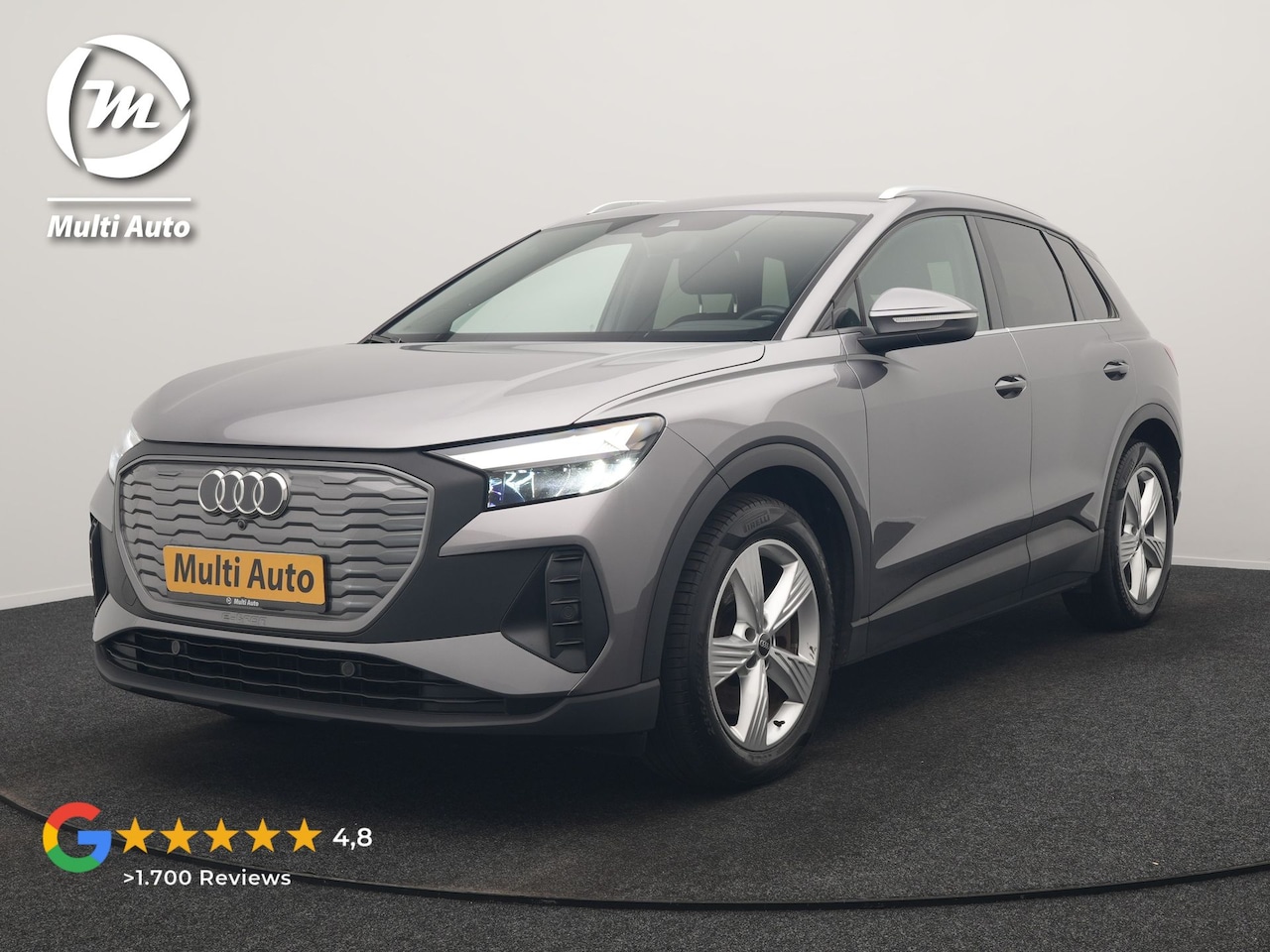 Audi Q4 e-tron - 45 Quattro Edition 77 kWh 265pk Dealer O.H. | Trekhaak Af Fabriek | Stoelverwarming | Navi - AutoWereld.nl