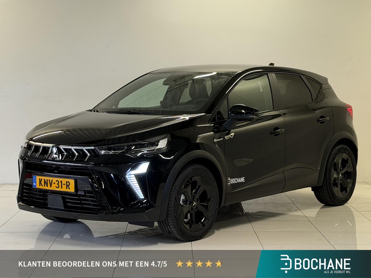 Mitsubishi ASX - 1.8 HEV 160 AT Black Edition | Lichtmetalen velgen 18" | Draadloze telefoonlader | Apple C - AutoWereld.nl