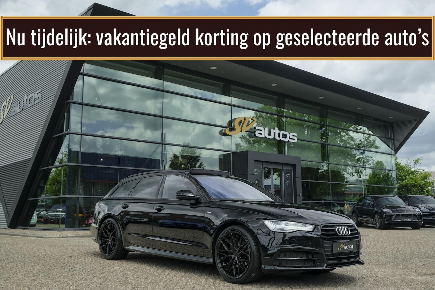 Audi A6 Avant - 1.8 TFSI 190pk S-Line Panoramadak Black edition Trekhaak Sportstoelen 20" LMV - AutoWereld.nl