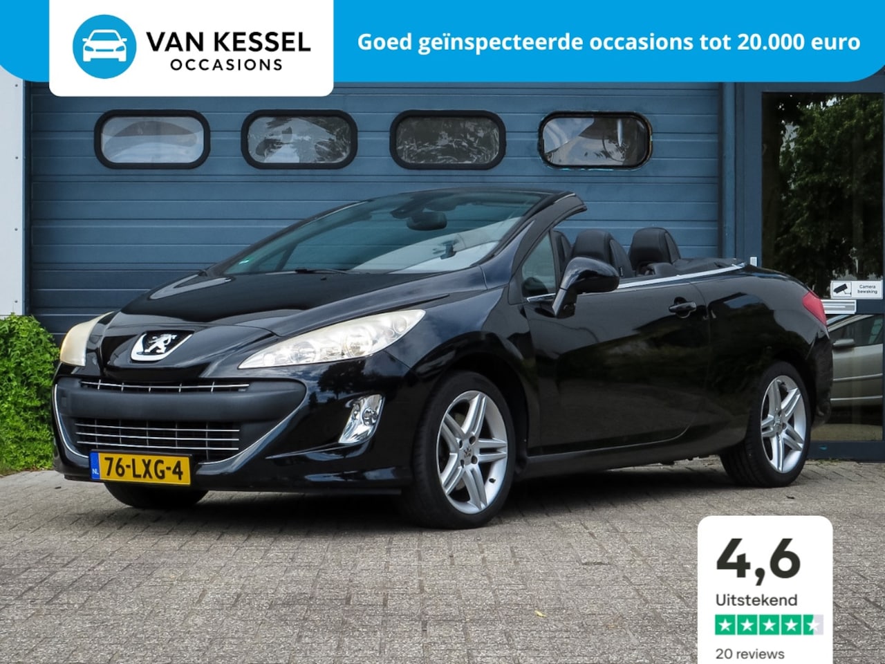 Peugeot 308 CC - 1.6 THP Noir & Blanc | Vol optie| Luxe cabrio - AutoWereld.nl