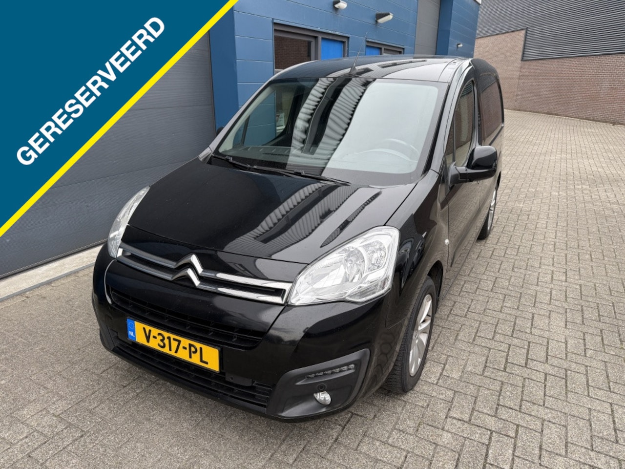 Citroën Berlingo - 1.6BLUE HDI 100 AUT NAVI Zwart LMV Camera!! - AutoWereld.nl