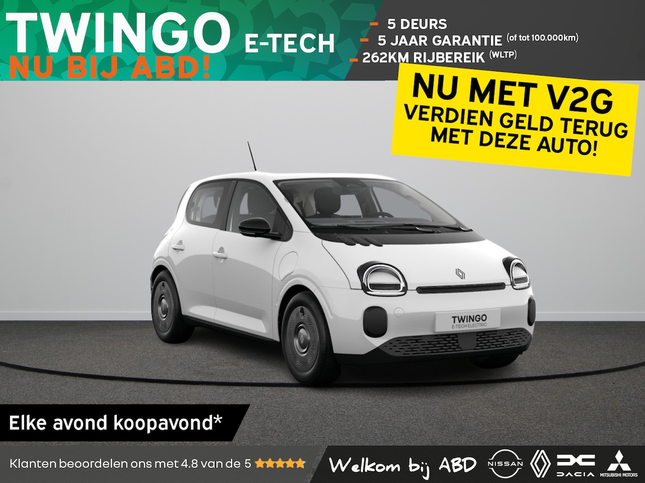 Renault Twingo - Evolution Urban range | LED-achterlichten | LED-dagrijverlichting met specifiek vormgegeve - AutoWereld.nl
