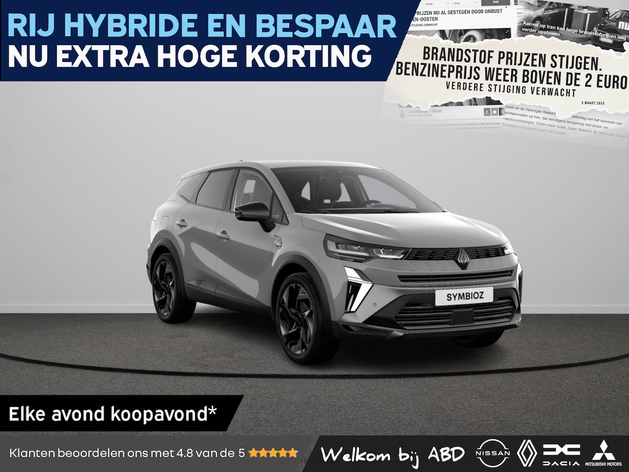 Renault Symbioz - esprit Alpine Full hybrid | Achteruitrijcamera | Adaptive Cruise Control | Elektronisch ge - AutoWereld.nl