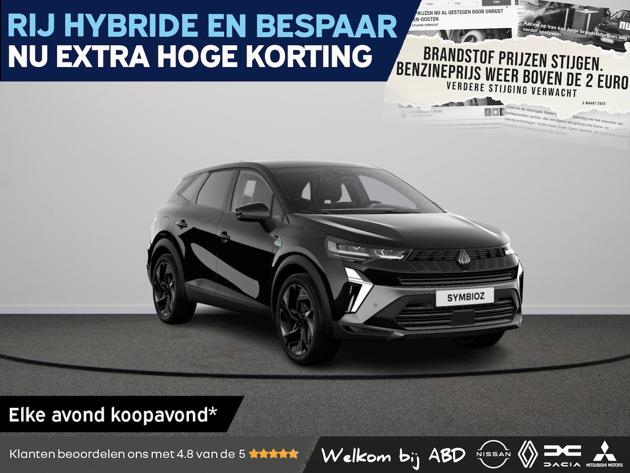 Renault Symbioz - esprit Alpine Full hybrid | Achteruitrijcamera | Adaptive Cruise Control | Elektronisch ge - AutoWereld.nl