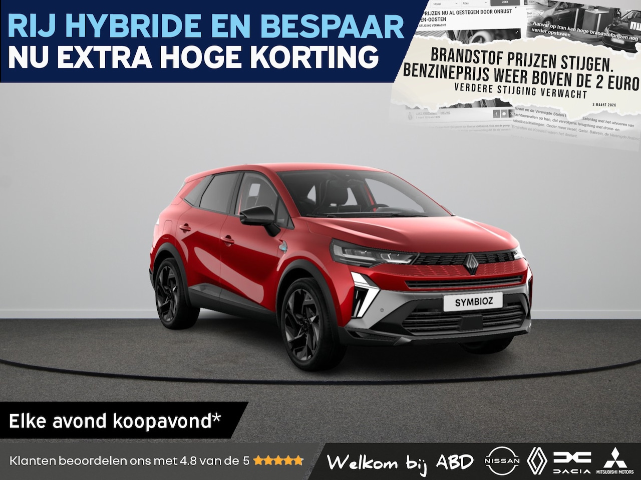 Renault Symbioz - esprit Alpine Full hybrid | Achteruitrijcamera | Adaptive Cruise Control | Elektronisch ge - AutoWereld.nl