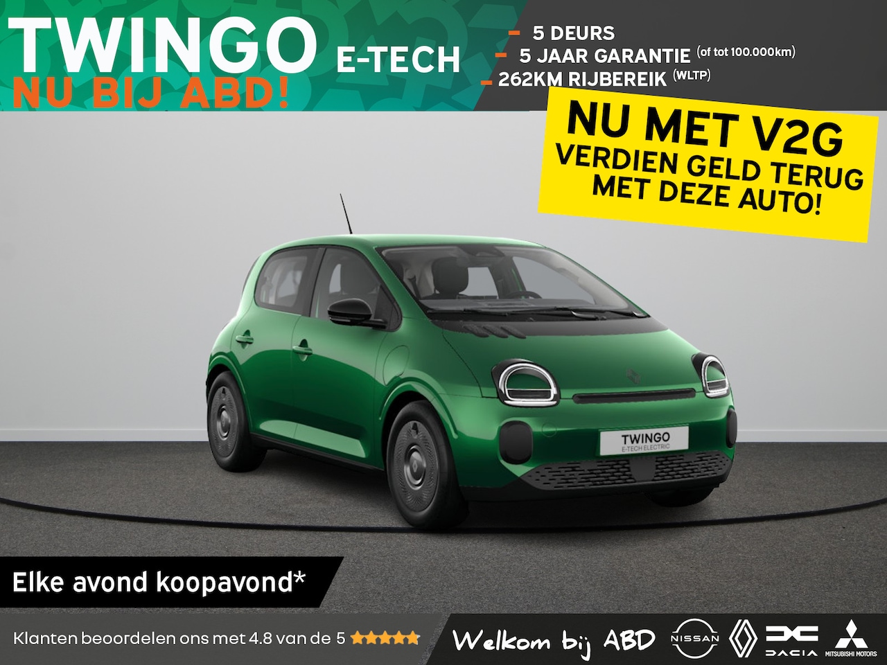 Renault Twingo - Evolution Urban range | LED-achterlichten | LED-dagrijverlichting met specifiek vormgegeve - AutoWereld.nl