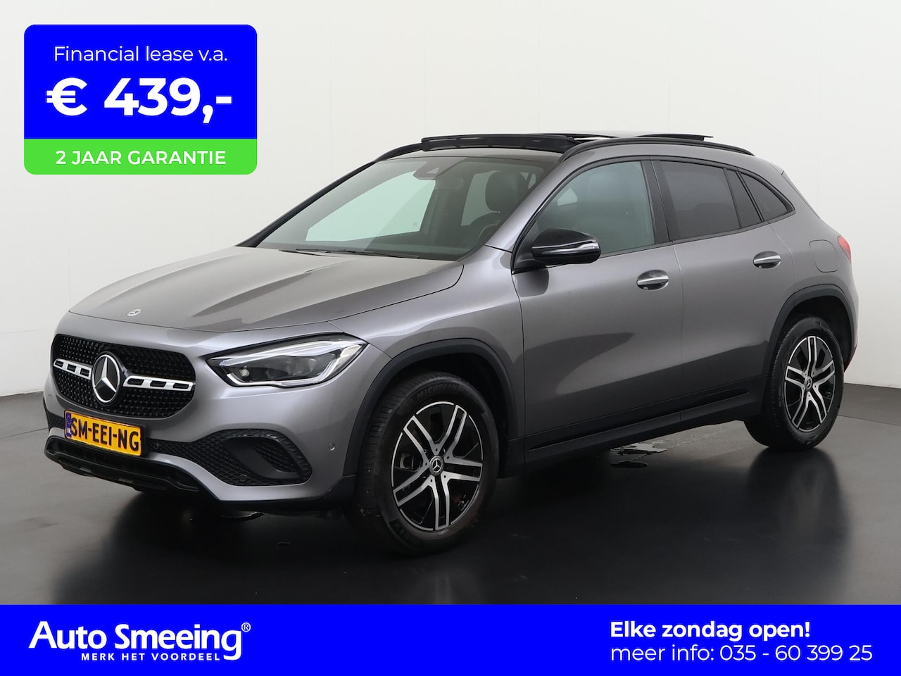Mercedes-Benz GLA-Klasse - 250e Progressive Night | Panoramadak | Widescreen | Elektr achterklep | Zondag Open! - AutoWereld.nl