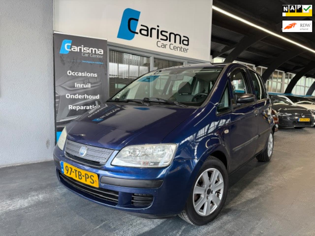 Fiat Idea - 1.4-8V Actual Plus Airco|Trekhaak - AutoWereld.nl