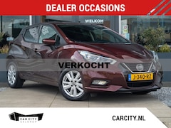 Nissan Micra - 1.0 IG-T N-Connecta Automaat / Navi / Android auto / Camera / PDC / Cruise / DAB+ / NL aut