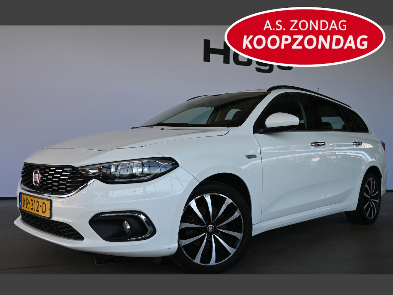 Fiat Tipo Stationwagon - 1.3 MultiJet 16v Pop Clima Cruise Control LED Goed Onderhouden! Inruil Mogelijk! - AutoWereld.nl