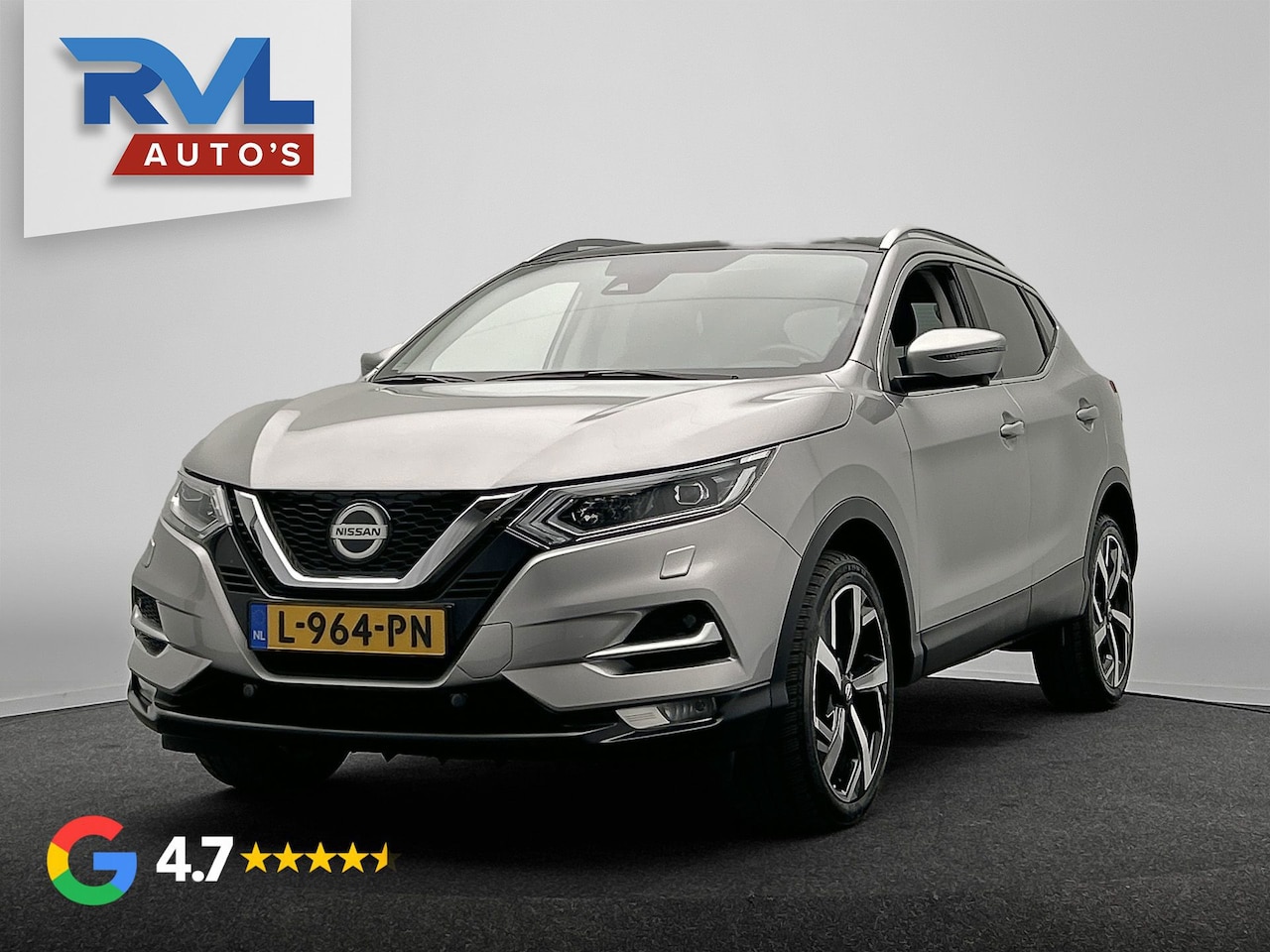 Nissan Qashqai - 1.3 DIG-T Premium Edition | Leder | Lane-Assist | 360 Camera | Keyless | Panoramadak | Sto - AutoWereld.nl