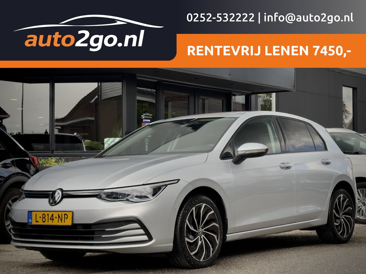Volkswagen Golf - 1.0 TSI LIFE NAVI DIGI-DASH APPLE-CARPLAY LED LMV PDC - AutoWereld.nl