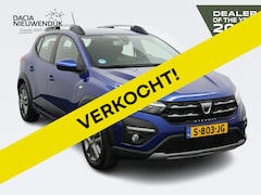 Dacia Sandero Stepway - 1.0 TCe 90 Comfort PARKEERSENSOREN + CAMERA / NAVIGATIE / DODEHOEK DETECTIE /