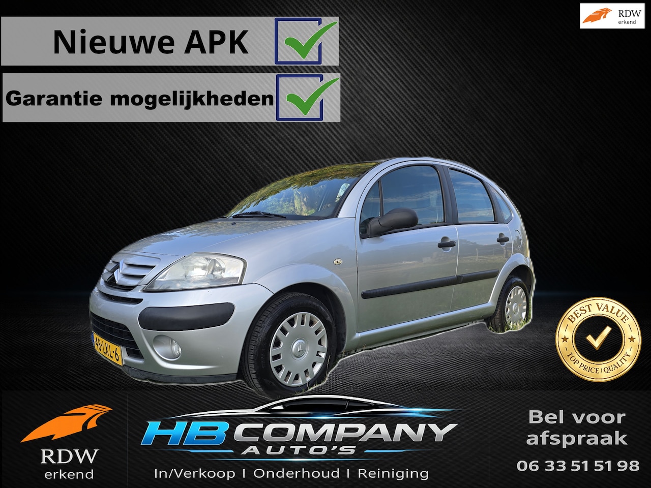 Citroën C3 - 1.1i Ligne Séduction | Airco clima | Nieuwe APK | Onderhouden - AutoWereld.nl