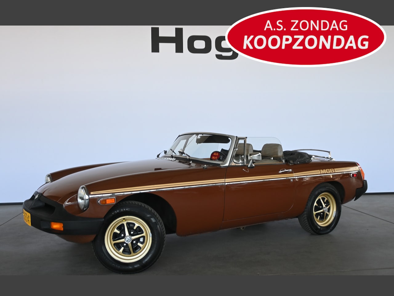 MG B type - 1.8 Roadster Lichtmetaal Direct Leverbaar! APK tot 23-04-2028! Inruil Mogelijk! - AutoWereld.nl