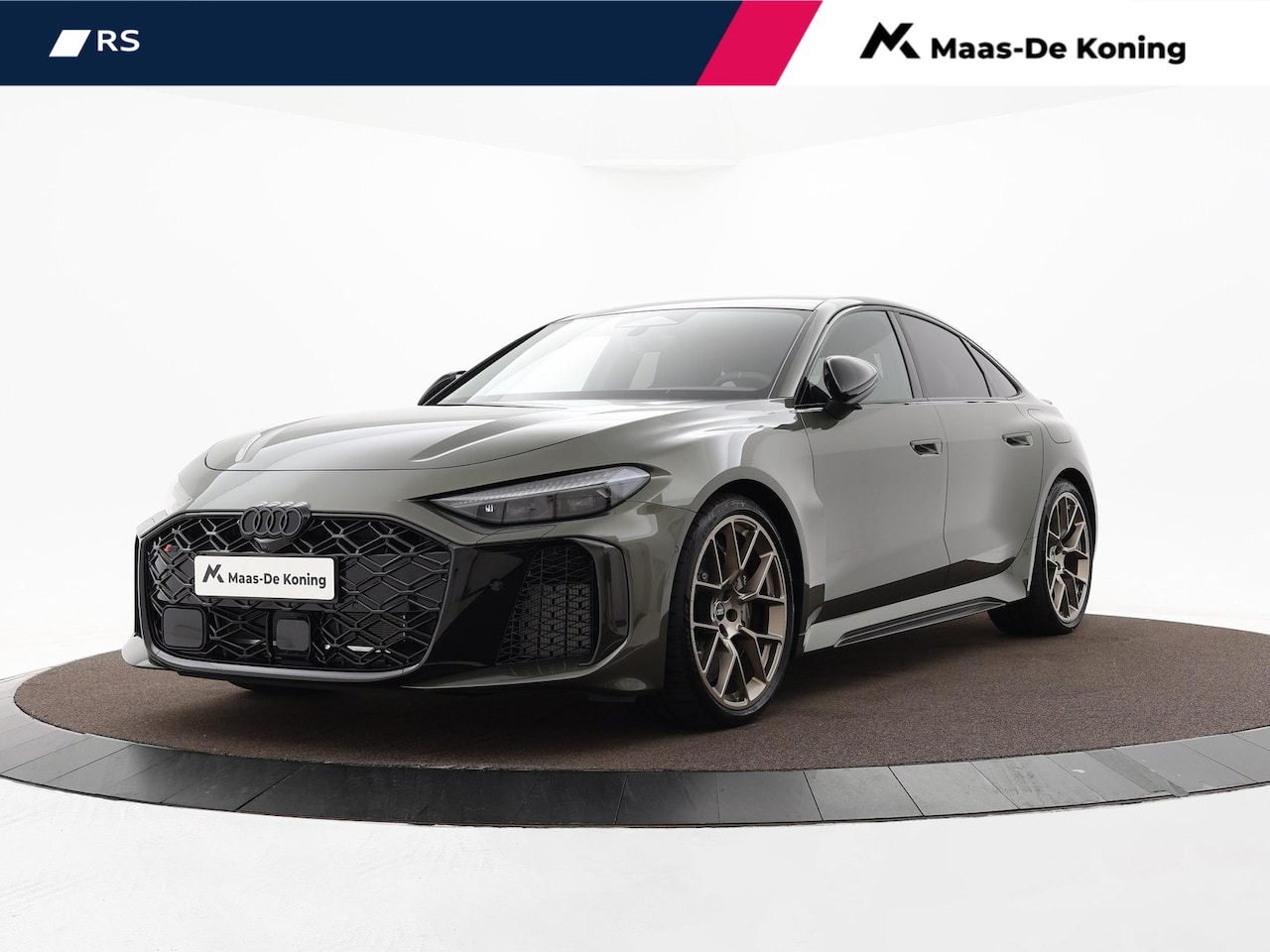 Audi RS5 - Limousine e-hybrid quattro 639 PK · RS keramisch brons · Audi sportpakket · Panoramadak · - AutoWereld.nl