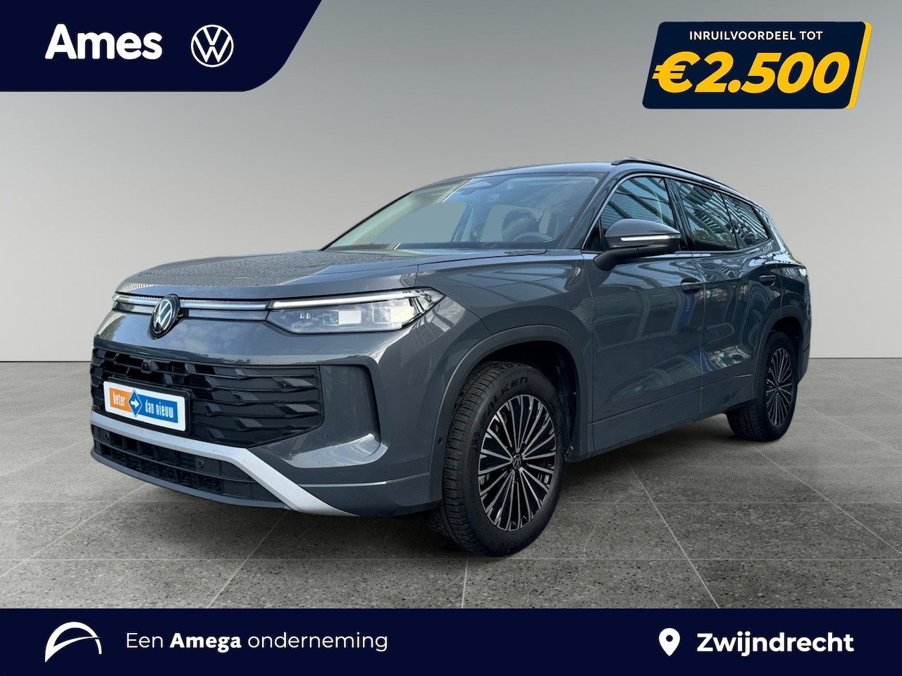 Volkswagen Tayron - 1.5 150pk eTSI Life Edition 7p. Navigatie 'Discover' | Trekhaak inklapbaar | Voorstoelen v - AutoWereld.nl