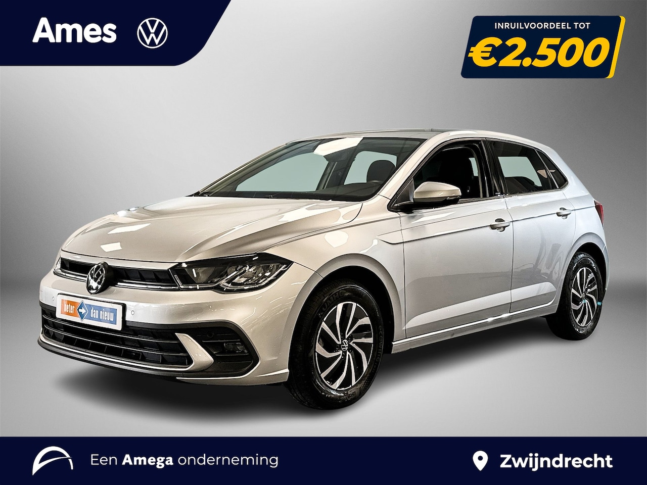 Volkswagen Polo - 1.0 95pk TSI Life Edition Voorstoelen verwarmd | Parkeersensoren voor & achter | Achteruit - AutoWereld.nl