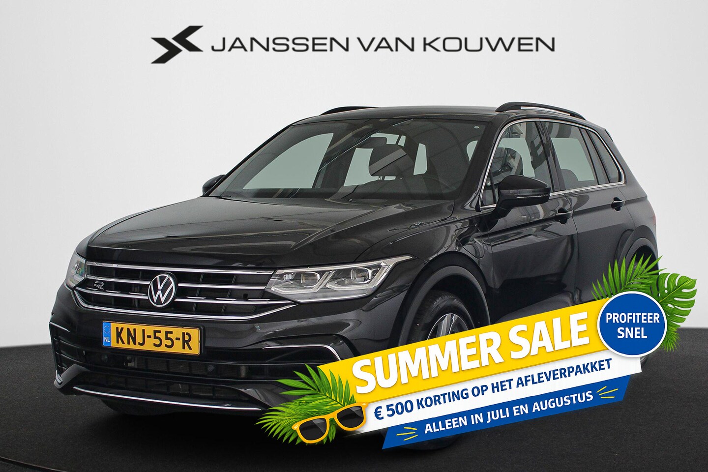 Volkswagen Tiguan - 1.4 TSI eHybrid R-Line Trekhaak Camera Stoel-Stuurverwarming - AutoWereld.nl